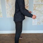 Oppover avlastning, der man er oppe mellom svingene