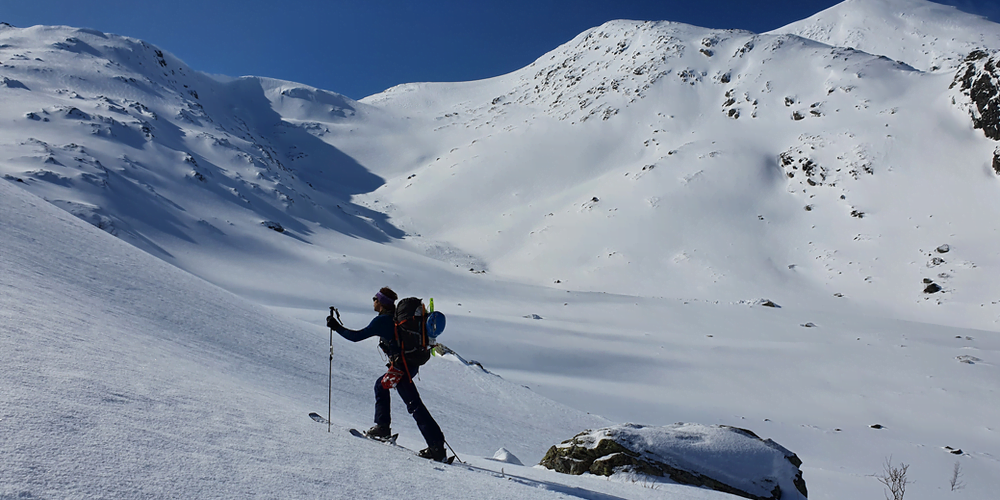 Horndalsnuten i bakgrunnen.