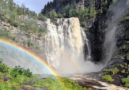 Hardanger trip Skjervsfossen